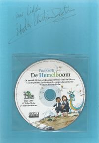 Muziek-CD achter in De hemelboom